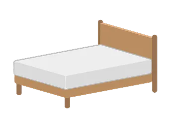 回収可能な不要品:ベッド