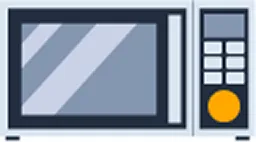 回収可能な不要品:電子レンジ