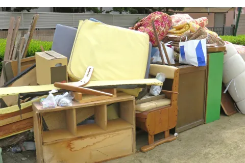 引っ越しに伴う粗大ゴミ